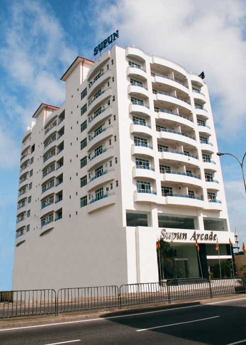 SUPUN SUPER APARTMENT & SHOPPING COMPLEX AT NO 56, GALLE ROAD, COLOMBO 6.